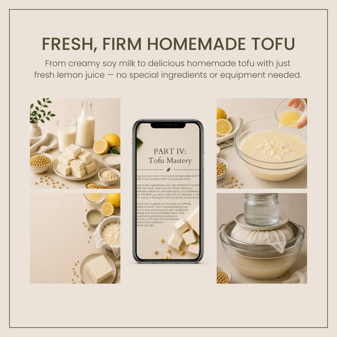 From Soybeans to Milk, Yogurt & Tofu Guide - MioMat