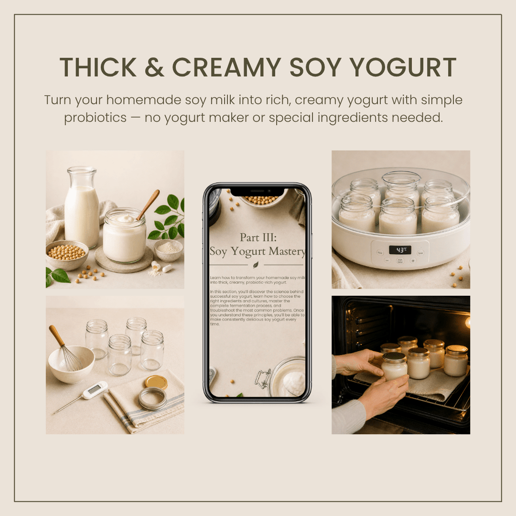 From Soybeans to Milk, Yogurt & Tofu Guide - MioMat