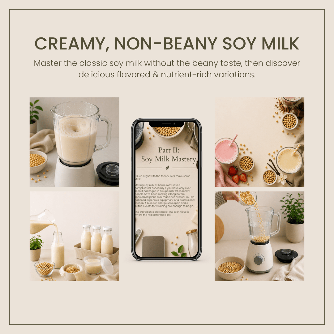 From Soybeans to Milk, Yogurt & Tofu Guide - MioMat